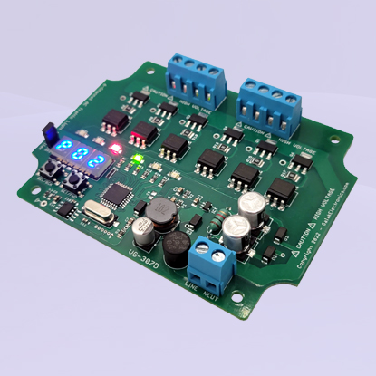 6-Channel AC Traffic Light Controller