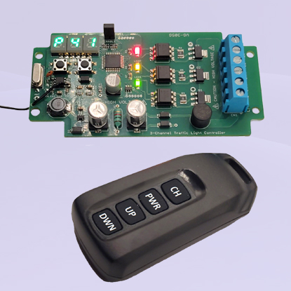 Remote Control Traffic Light Controller