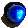 High Intesity Micro Rotating LED Flasher Blue